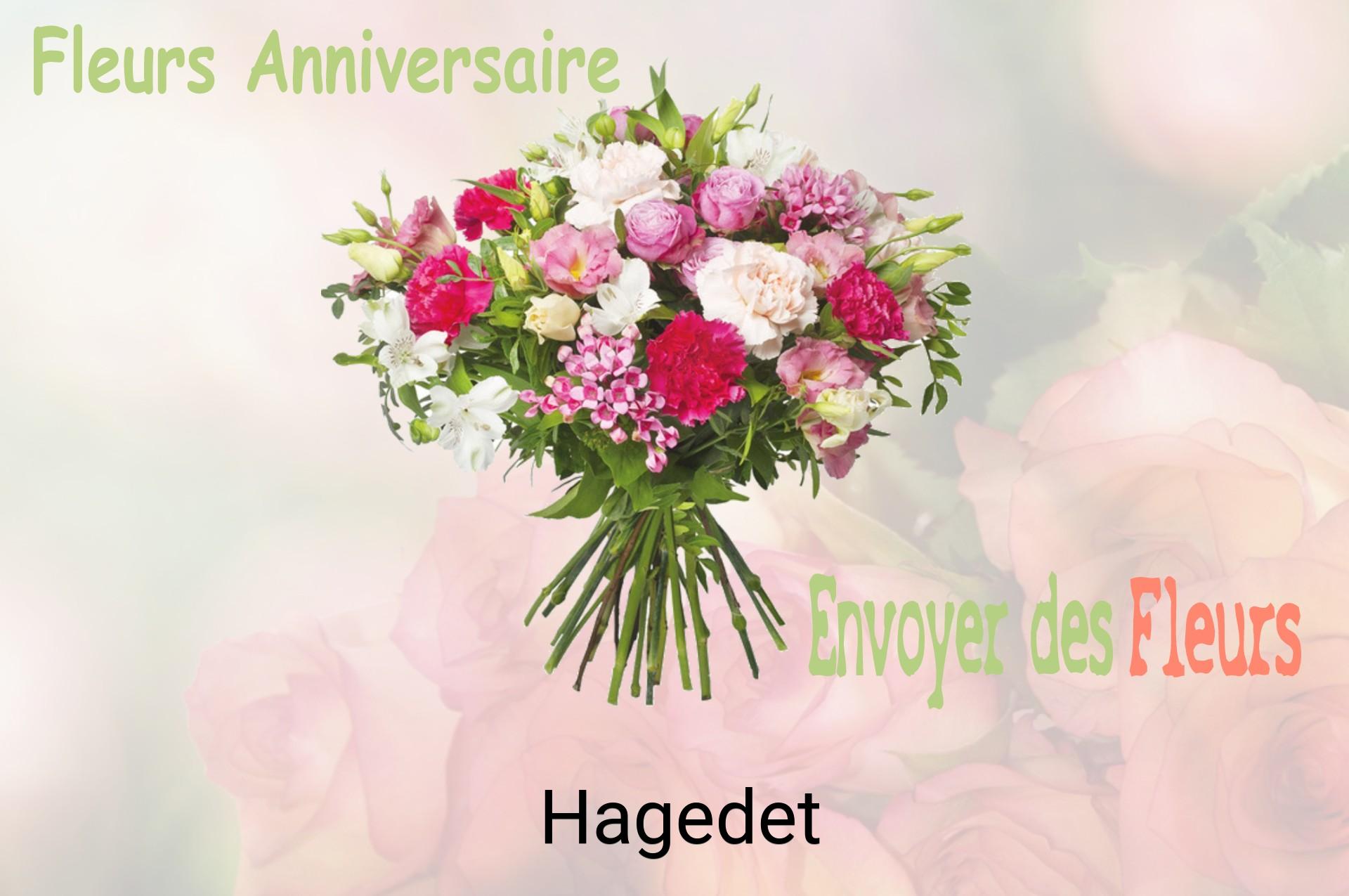 Bouquet de fleurs d’anniversaire livré à Hagedet